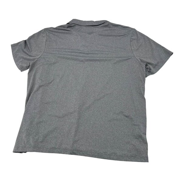 32 Degrees Cool Mens Heathered Gray Polo Shirt XXL Polyester/Spandex Blend - Picture 5 of 5